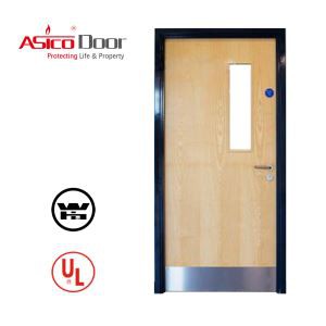 لکڑی میں آگ لگے دروازے اور فریم